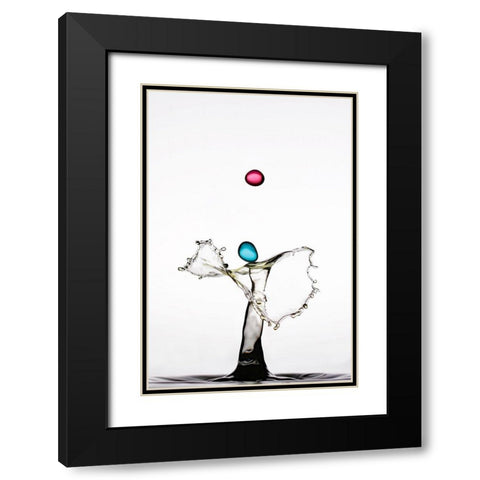 Bohemian Lady Black Modern Wood Framed Art Print with Double Matting by Sanchez, Manuel