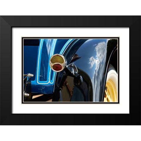Classic Car VI Black Modern Wood Framed Art Print with Double Matting by Hillert, Peter