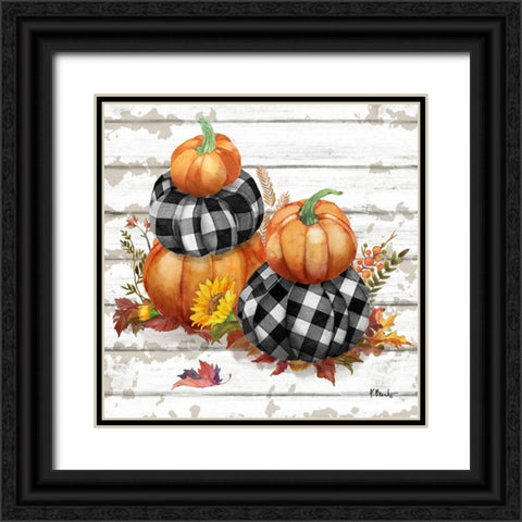 Rustic Fall IV Black Ornate Wood Framed Art Print with Double Matting by Brent, Paul