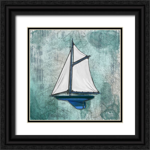Diving Expedition VIII Black Ornate Wood Framed Art Print with Double Matting by Brent, Paul