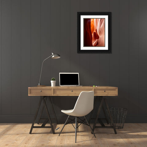 Antelope Canyon 2 Black Ornate Wood Framed Art Print with Double Matting by Lee, Rachel