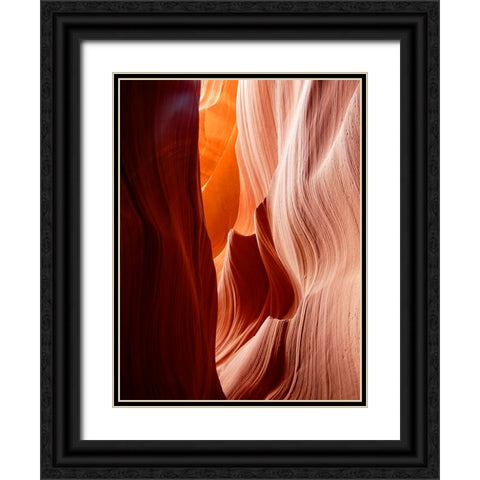 Antelope Canyon 2 Black Ornate Wood Framed Art Print with Double Matting by Lee, Rachel