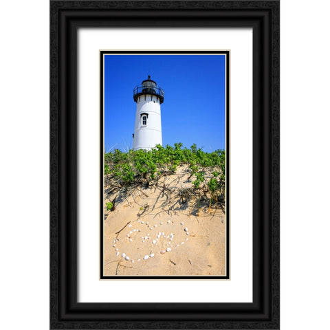 Beach 18 Black Ornate Wood Framed Art Print with Double Matting by Lee, Rachel