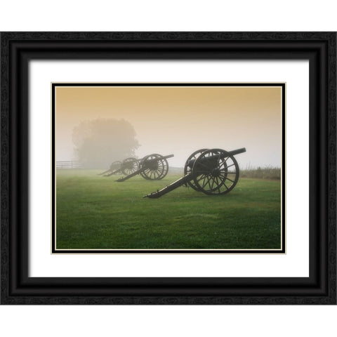 Cannon View 2 Black Ornate Wood Framed Art Print with Double Matting by Lee, Rachel
