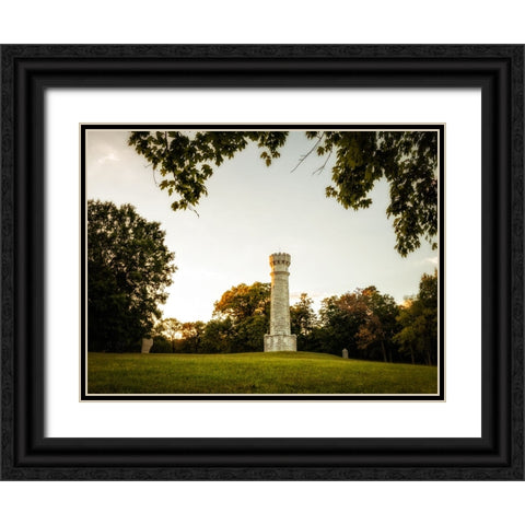 Chickamauga 13 Black Ornate Wood Framed Art Print with Double Matting by Lee, Rachel
