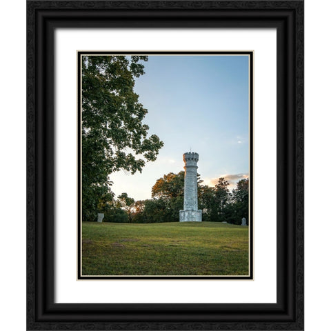 Chickamauga 5 Black Ornate Wood Framed Art Print with Double Matting by Lee, Rachel