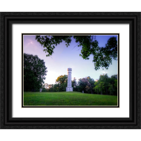 Chickamauga 6 Black Ornate Wood Framed Art Print with Double Matting by Lee, Rachel
