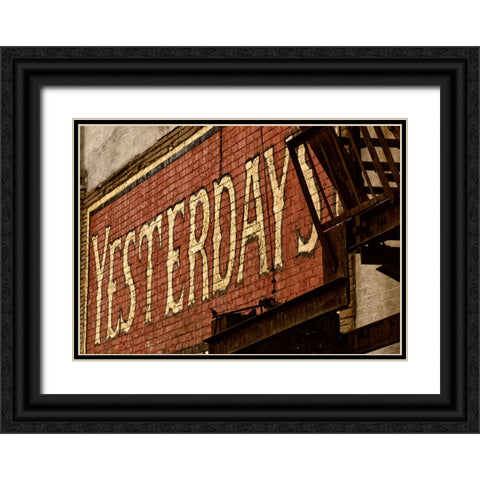 Scenic City 115 Black Ornate Wood Framed Art Print with Double Matting by Lee, Rachel