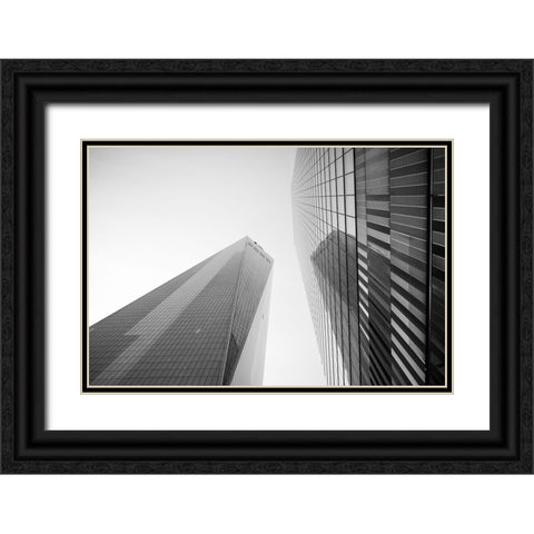 Just Look Up Black Ornate Wood Framed Art Print with Double Matting by Malone, Will