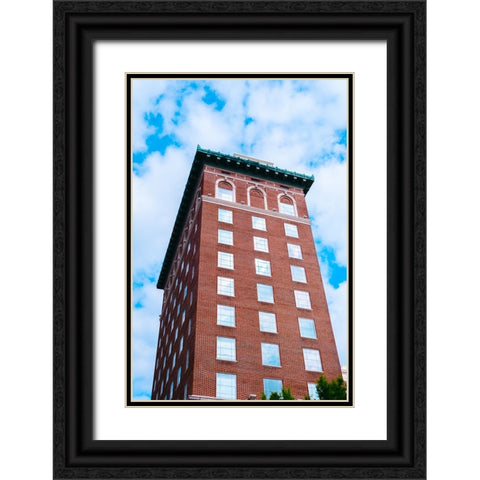 Sky Windows 2 Vertical Black Ornate Wood Framed Art Print with Double Matting by Malone, Will