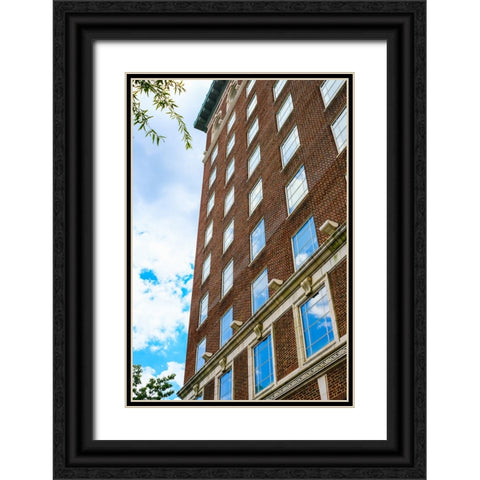 Sky Windows Vertical Black Ornate Wood Framed Art Print with Double Matting by Malone, Will