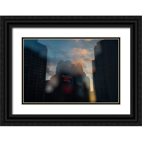Tip Top Tap Black Ornate Wood Framed Art Print with Double Matting by Malone, Will