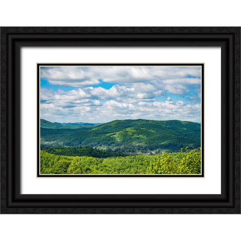Jump Off Rock Black Ornate Wood Framed Art Print with Double Matting by Malone, Will