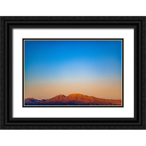 Vegas Sunrise Black Ornate Wood Framed Art Print with Double Matting by Malone, Will
