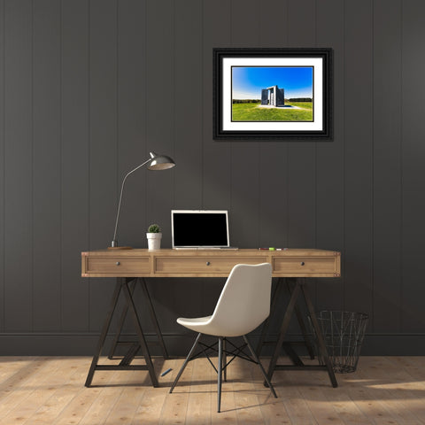 Guidestones 8 Black Ornate Wood Framed Art Print with Double Matting by Malone, Will