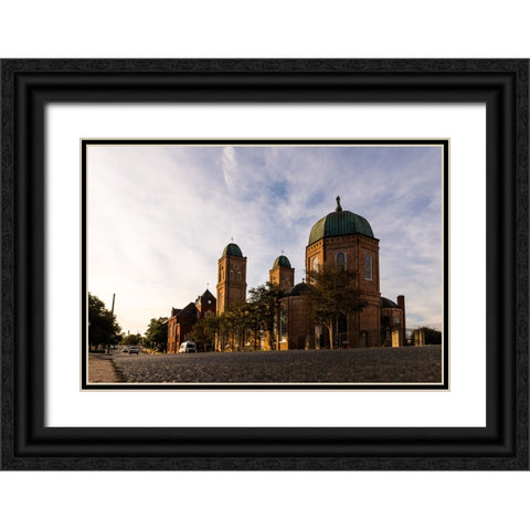 Minor Basilica 3 Black Ornate Wood Framed Art Print with Double Matting by Malone, Will