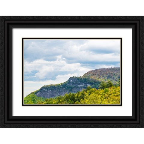 Ridge Black Ornate Wood Framed Art Print with Double Matting by Malone, Will
