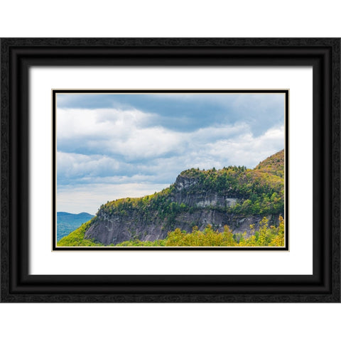 Ridge 2 Black Ornate Wood Framed Art Print with Double Matting by Malone, Will
