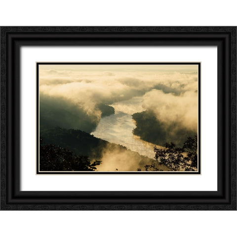 Golden Morning 2 Black Ornate Wood Framed Art Print with Double Matting by Malone, Will