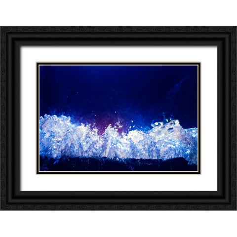 Rock City 3 Black Ornate Wood Framed Art Print with Double Matting by Malone, Will