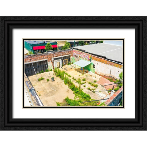 Easter Egg 3 Black Ornate Wood Framed Art Print with Double Matting by Malone, Will