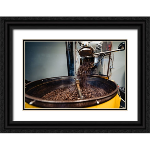 The Roast Black Ornate Wood Framed Art Print with Double Matting by Malone, Will
