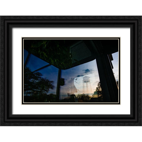 Thomasville Reflection Black Ornate Wood Framed Art Print with Double Matting by Malone, Will
