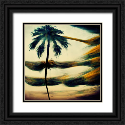 Summer Breeze 1 Black Ornate Wood Framed Art Print with Double Matting by Screendoor