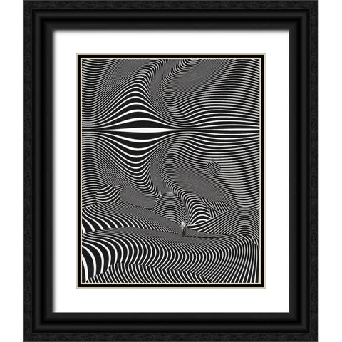The Portal Black Ornate Wood Framed Art Print with Double Matting by Wonder, Howie