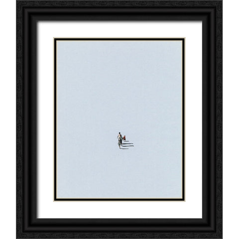 Segment Black Ornate Wood Framed Art Print with Double Matting by Wonder, Howie