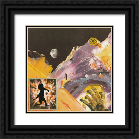 Cosmic Unity Black Ornate Wood Framed Art Print with Double Matting by Wonder, Howie