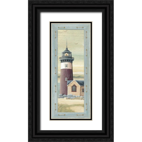 First Light III Black Ornate Wood Framed Art Print with Double Matting by Audrey, Charlene
