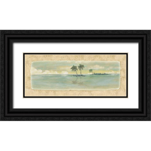 Oasis II Black Ornate Wood Framed Art Print with Double Matting by Audrey, Charlene