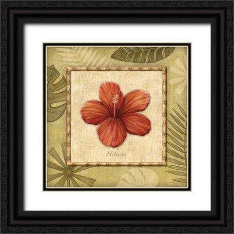 Paradisio II Black Ornate Wood Framed Art Print with Double Matting by Audrey, Charlene