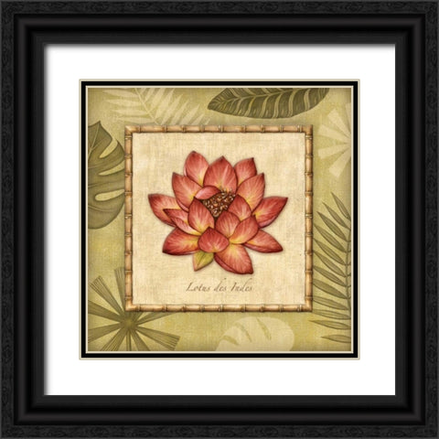 Paradisio III Black Ornate Wood Framed Art Print with Double Matting by Audrey, Charlene