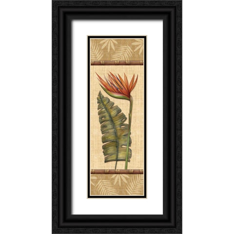 Paradisio Bouquet I Black Ornate Wood Framed Art Print with Double Matting by Audrey, Charlene