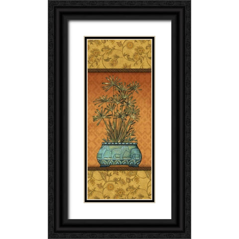 Tropical Plants IV Black Ornate Wood Framed Art Print with Double Matting by Audrey, Charlene