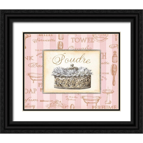 Beaute Feminine IV Black Ornate Wood Framed Art Print with Double Matting by Audrey, Charlene