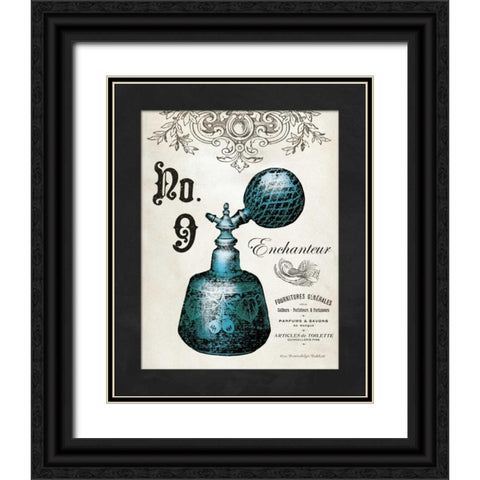 French Perfume 9 Black Ornate Wood Framed Art Print with Double Matting by Babbit, Gwendolyn