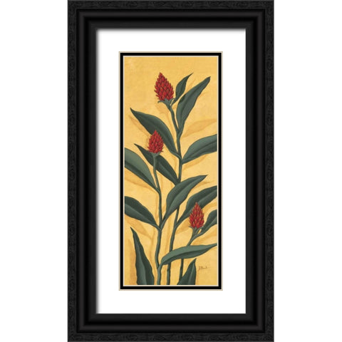 Red Ginger Black Ornate Wood Framed Art Print with Double Matting by Brent, Paul