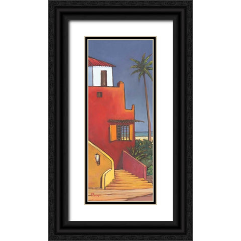 Casita I Black Ornate Wood Framed Art Print with Double Matting by Brent, Paul