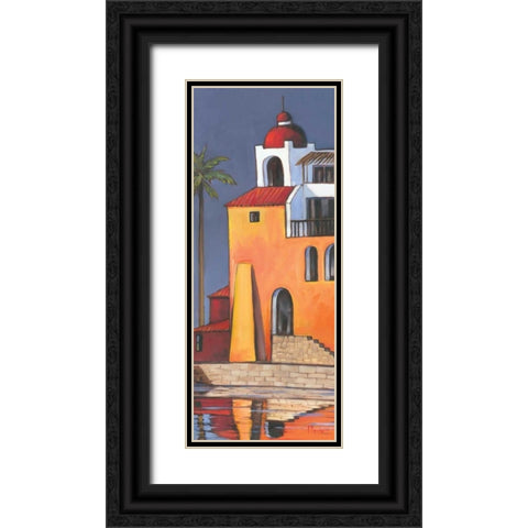 Casita II Black Ornate Wood Framed Art Print with Double Matting by Brent, Paul
