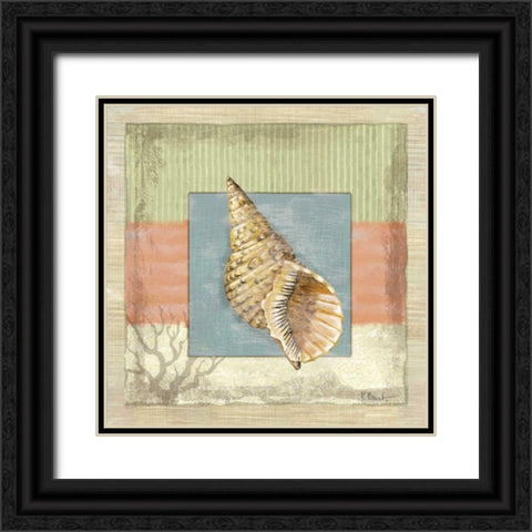 Montego Triton Black Ornate Wood Framed Art Print with Double Matting by Brent, Paul