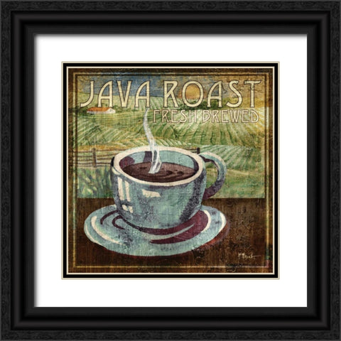 Java Roast Black Ornate Wood Framed Art Print with Double Matting by Brent, Paul
