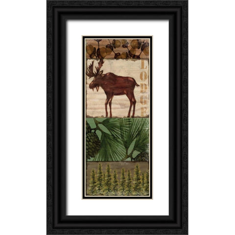 Nature Trail III Black Ornate Wood Framed Art Print with Double Matting by Brent, Paul