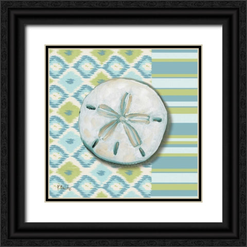 Watercolors IV Black Ornate Wood Framed Art Print with Double Matting by Brent, Paul