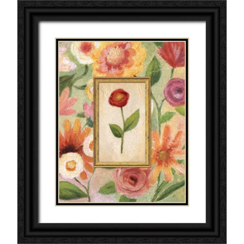 Sweet Romance III Black Ornate Wood Framed Art Print with Double Matting by Brissonnet, Daphne