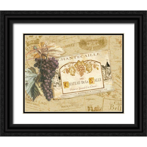 Chantecaille Black Ornate Wood Framed Art Print with Double Matting by Gladding, Pamela
