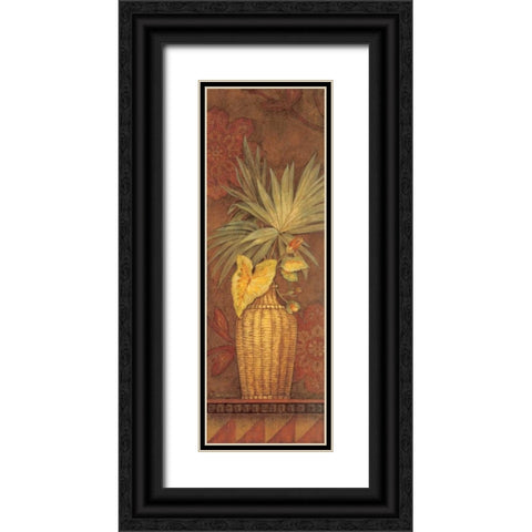 Cayo Largo II Black Ornate Wood Framed Art Print with Double Matting by Gladding, Pamela