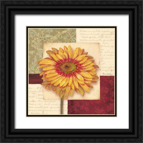 Bella Donna III Black Ornate Wood Framed Art Print with Double Matting by Gladding, Pamela